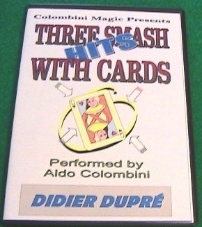 Aldo Colombini - THREE SMASH HITS WITH CARDS - Click Image to Close